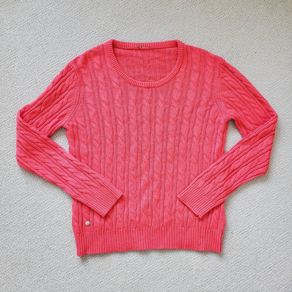 Daily Sports cable knit sweater